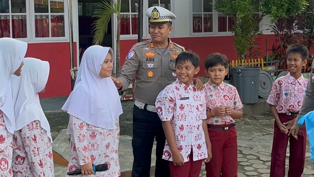 Satlantas Polres Pesisir Selatan Gelar Sosialisasi Operasi Keselamatan Singgalang 2026 dan Pembentukan Polisi Cilik di SDN 23 Painan Utara