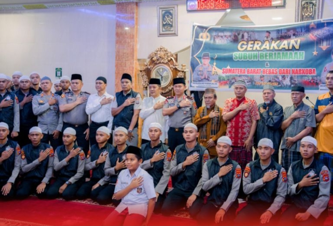 GSB Bersama Wakapolda Sumbar; jadilah polisi yg di cintai masyarakat