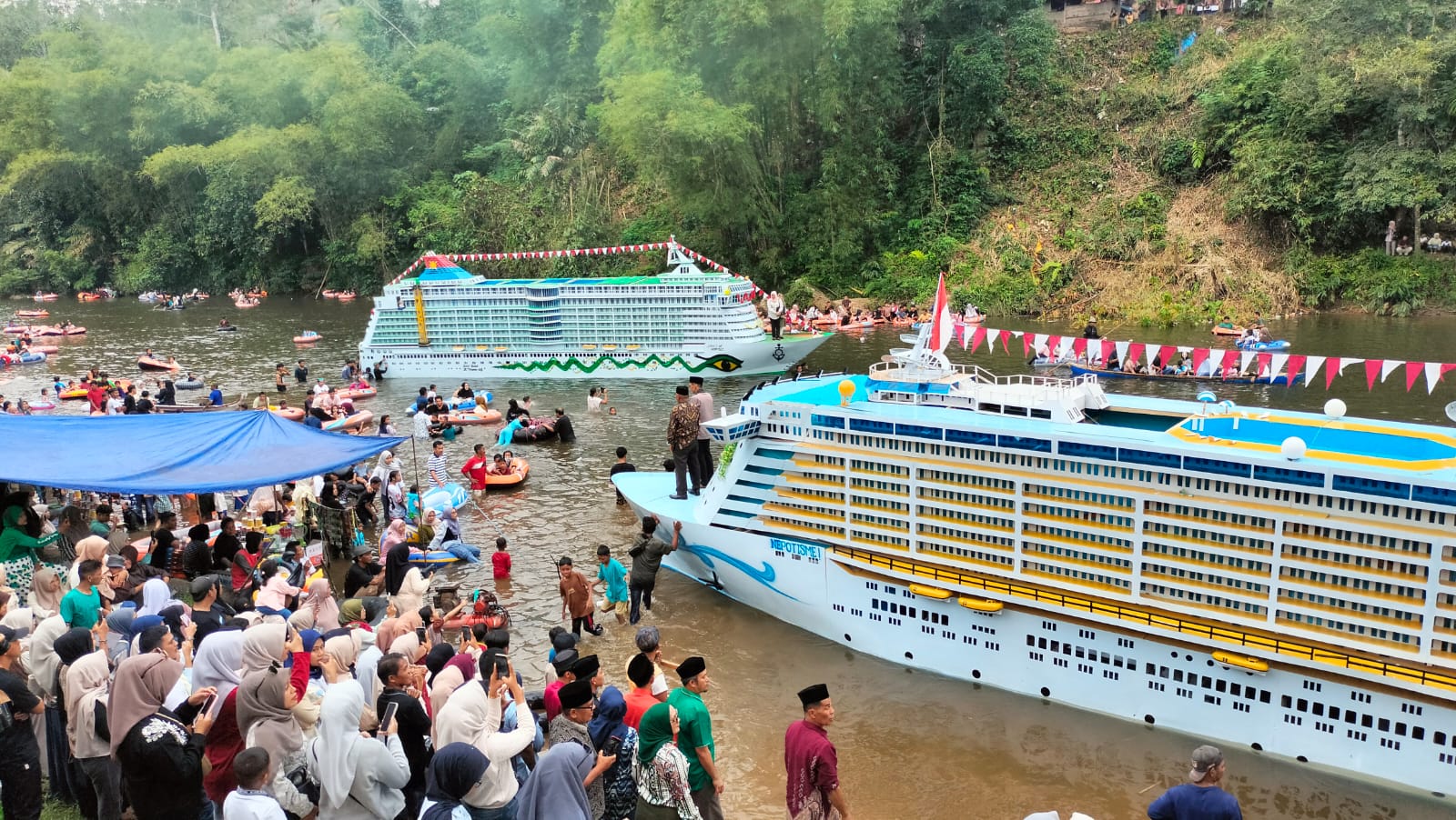 Polsek Pangkalan Laksanakan Pengamanan Hari Ke-4 Alek Bakajang di Nagari Gunung Malintang