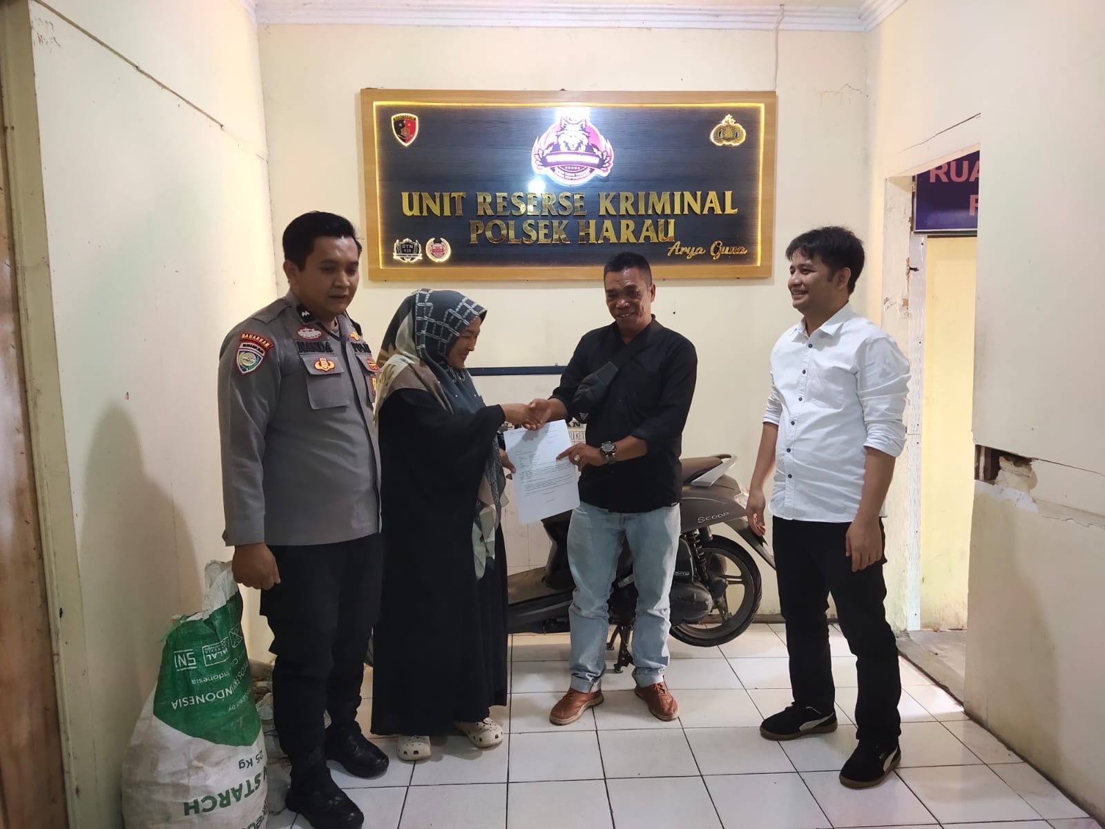 Bhabinkamtibmas Nagari Taram Selesaikan Kasus Penganiayaan Melalui Problem Solving