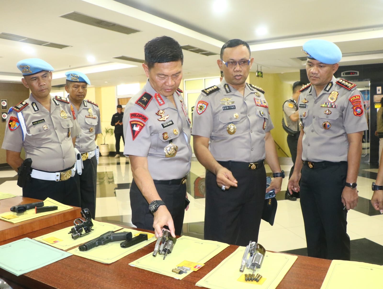 Wakapolda Sumbar Cek Senjata Api Personel dan Gudang Senjata, Pastikan Pengawasan Ketat