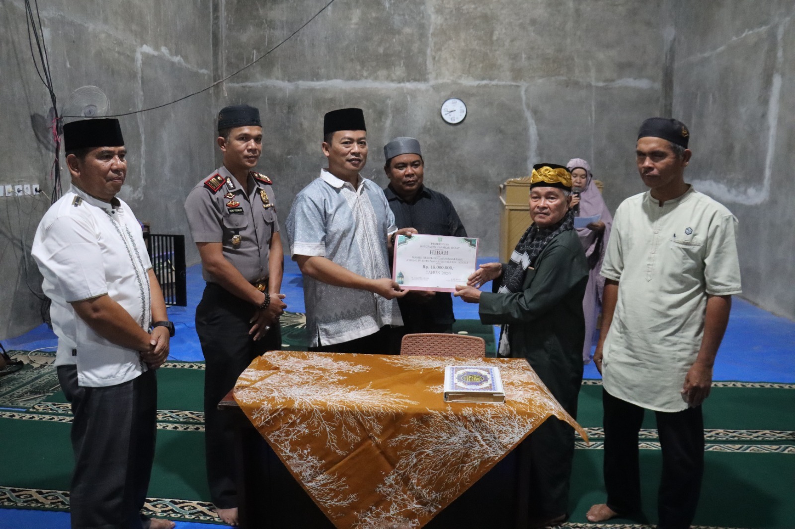 Kapolres Pasaman Barat Gelar Safari Ramadan 1447 H di Masjid Nurul Ikhlas Kinali