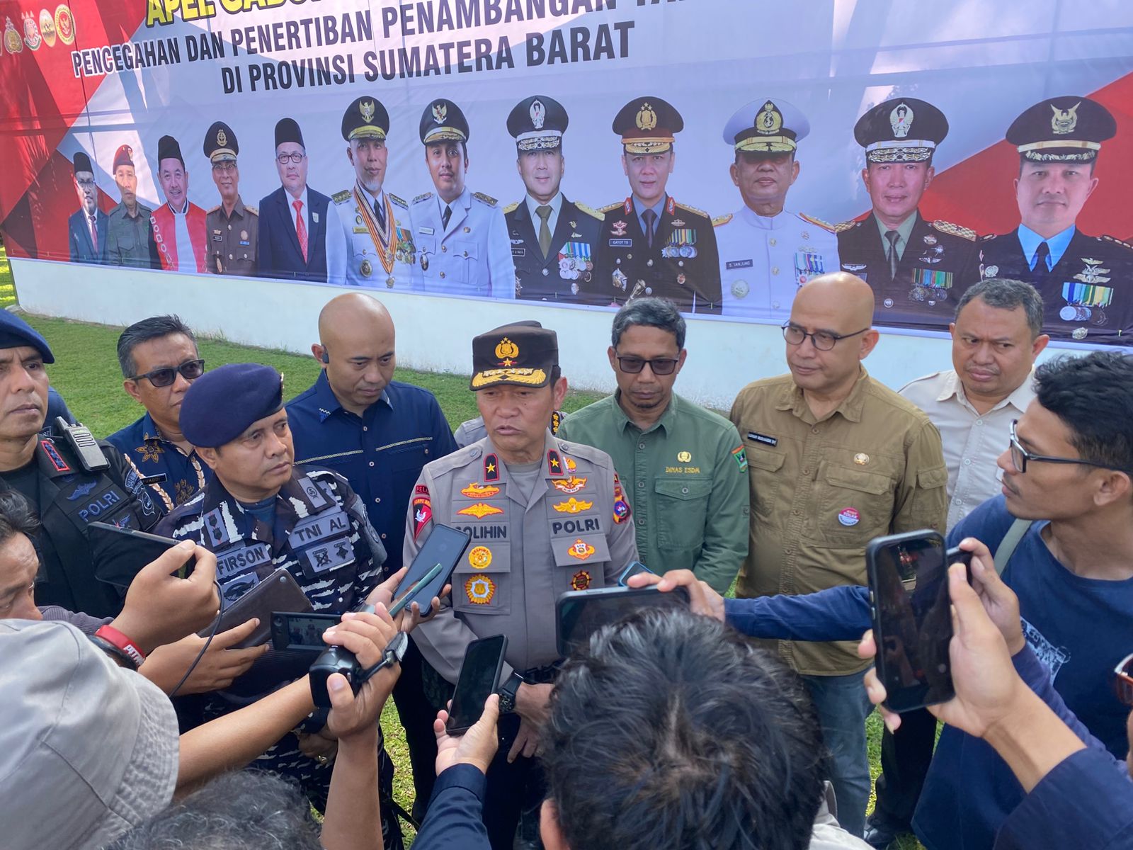 Polda Sumbar Gagas Reboisasi Masif, Hijaukan Kembali Lahan Bekas Tambang di Sumatera Barat