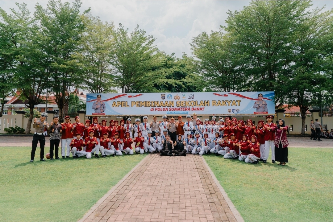 Program Polri Peduli Sekolah Rakyat: Upaya Polda Sumbar Cetak Generasi Unggul dan Berkarakter