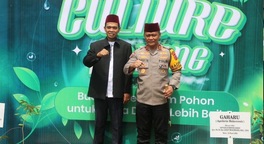 Polda Sumbar dan UAS Luncurkan Gerakan Penghijauan ASRI