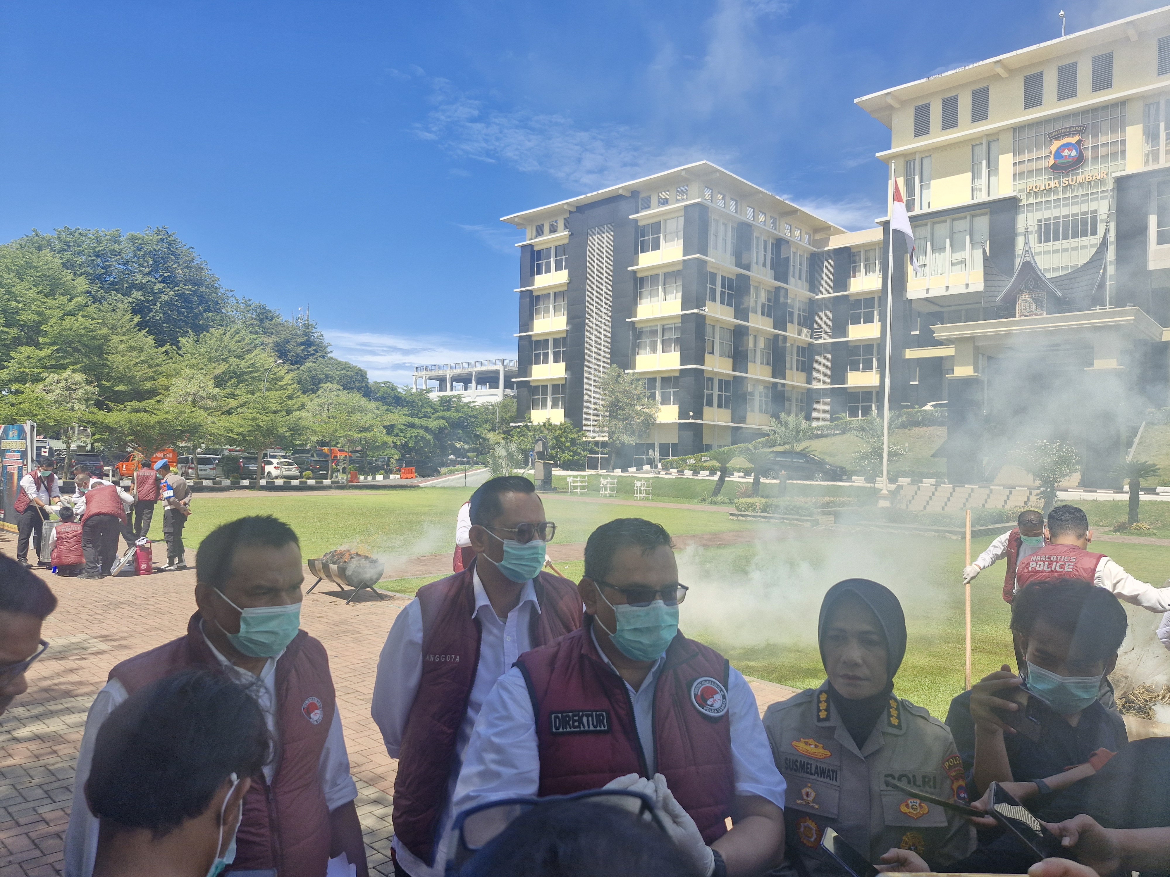 Polda Sumbar Gagalkan Penyelundupan Narkoba Lintas Provinsi, Modus Transit di Bandara Terbongkar