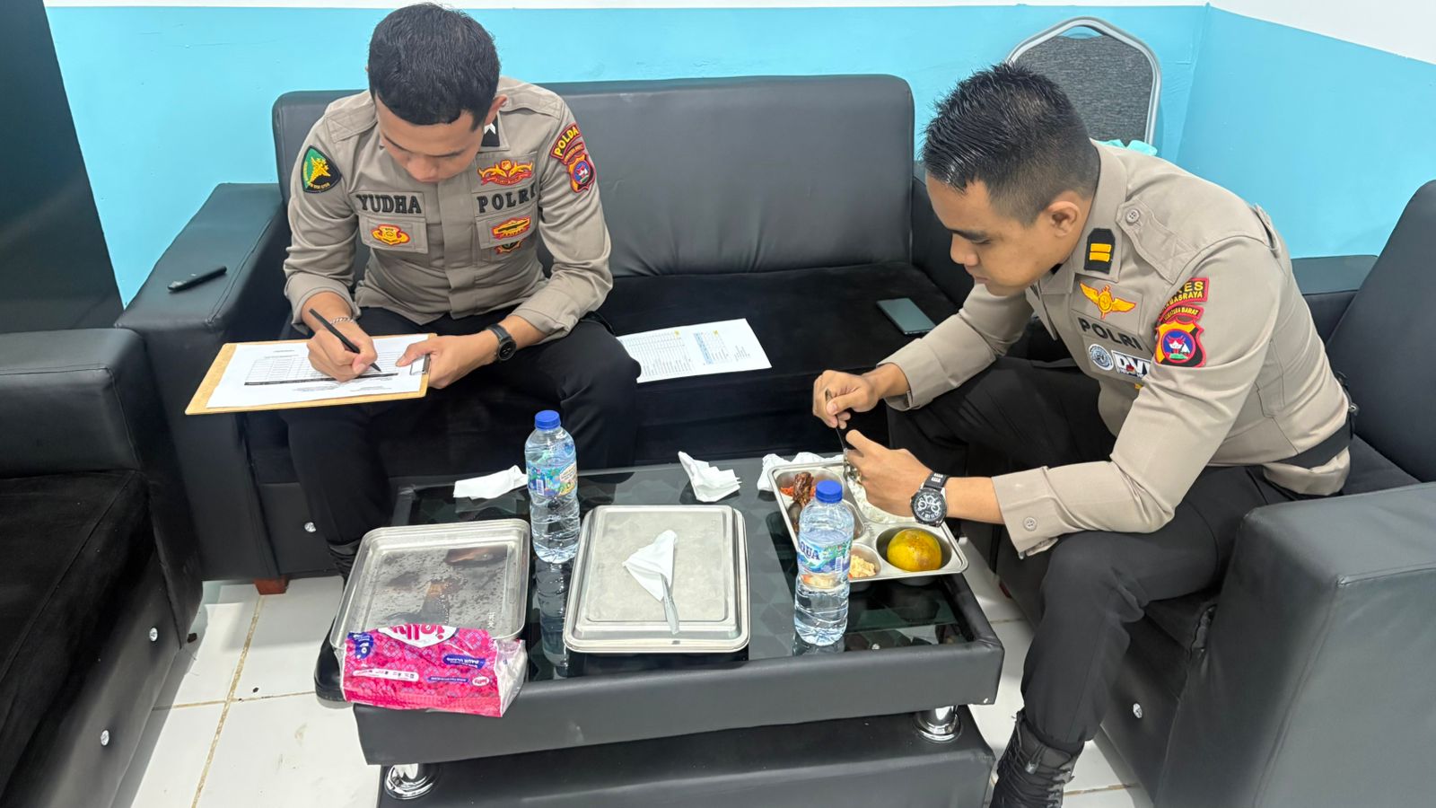 Cek Food Safety, Sidokkes Polres Dharmasraya Pastikan Makanan SPPG Aman