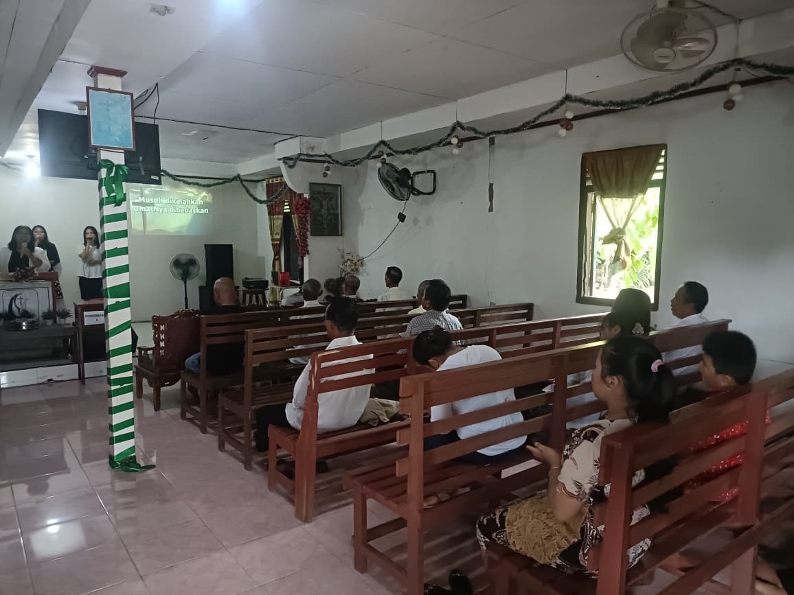 Polisi Amankan Ibadah Wafat Isa Almasih dan Paskah di Sitiung