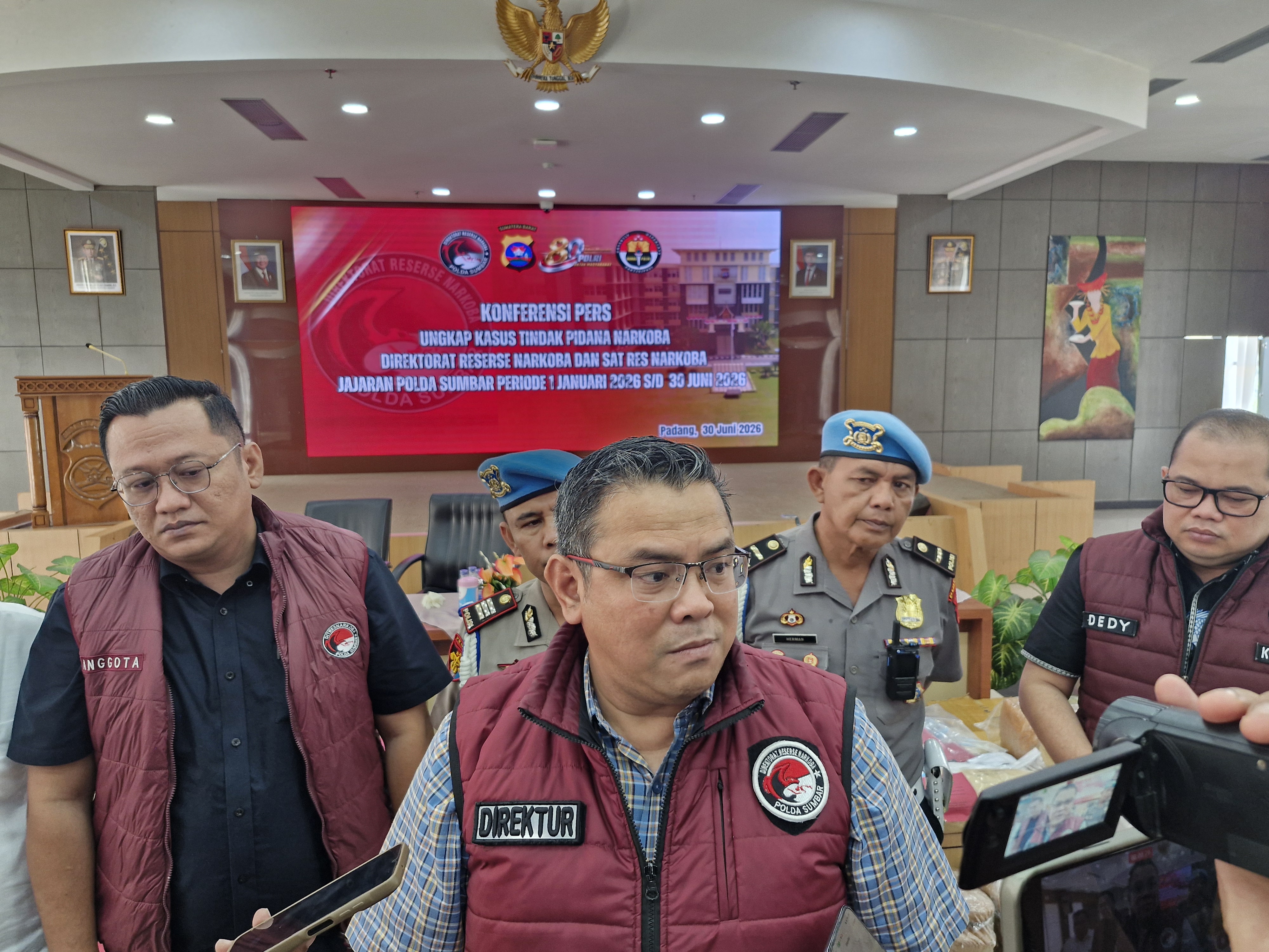 Aksi Cepat Polda Sumbar: 8 Kg Sabu Gagal Terbang, 916 Tersangka Diringkus dalam Enam Bulan