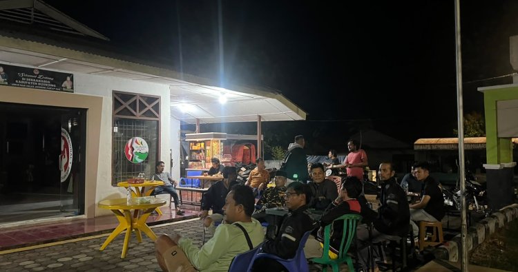 Dekatkan Diri dengan Warga, Polres Sijunjung Gelar Nobar Pembukaan Piala Dunia 2026