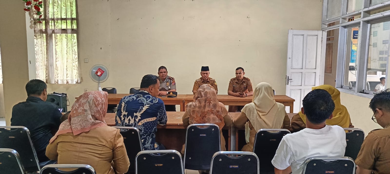 Polsek Batipuh Selatan Hadiri Rapat Pembubaran Panitia MTQ Tingkat Kabupaten Tanah Datar