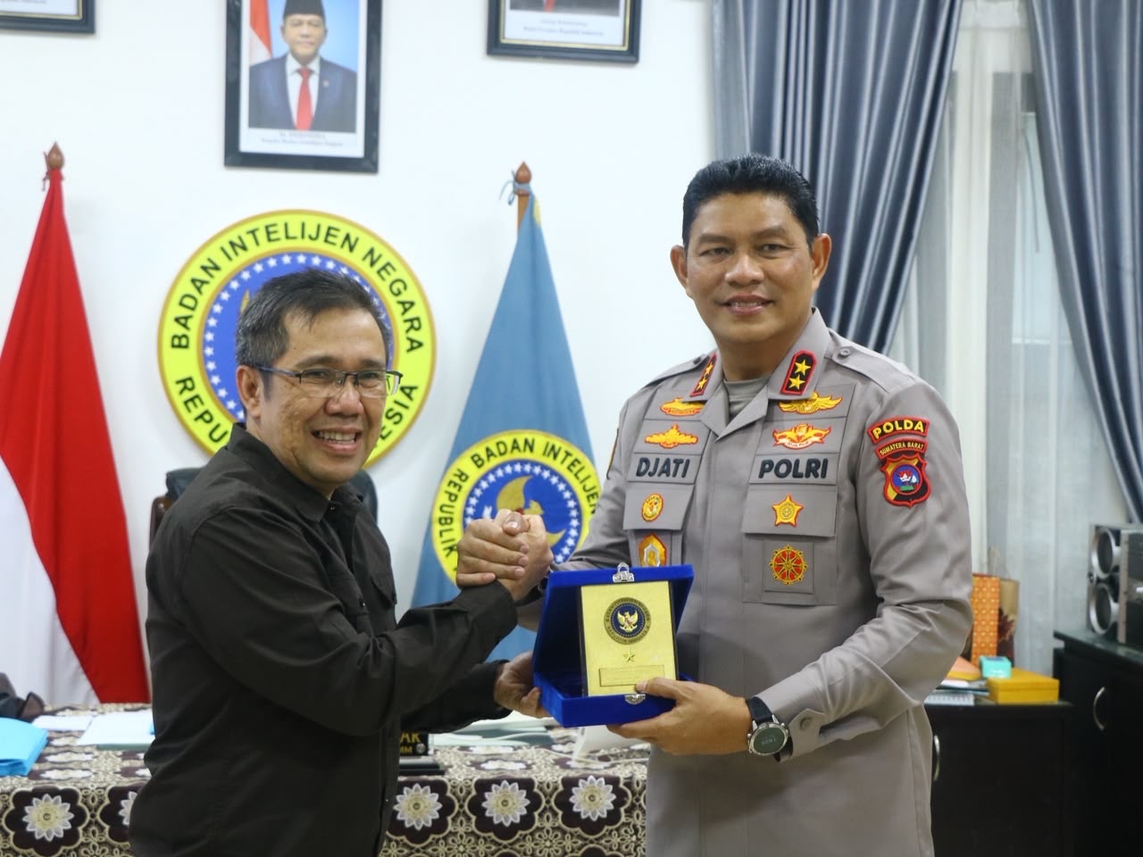 Kapolda Sumbar Perkuat Sinergi dengan Kabinda, Bangun Komunikasi Strategis Jaga Stabilitas Daerah