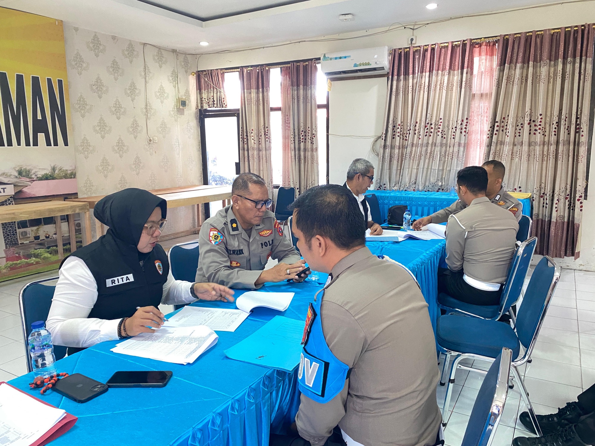 Polres Pariaman Terima Kunjungan Tim Verifikasi Itwasda Polda Sumbar