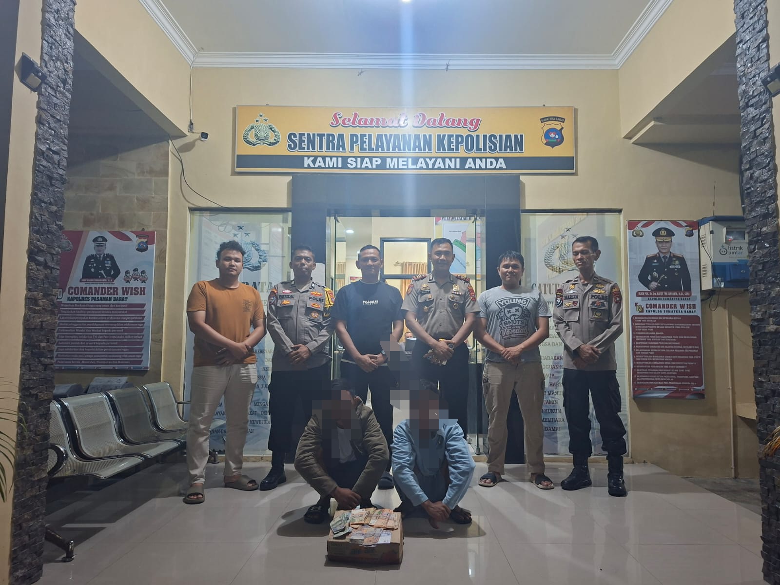 Polsek Pasaman Amankan Dua Terduga Pelaku Pungli di Objek Wisata Pohon Seribu Sasak