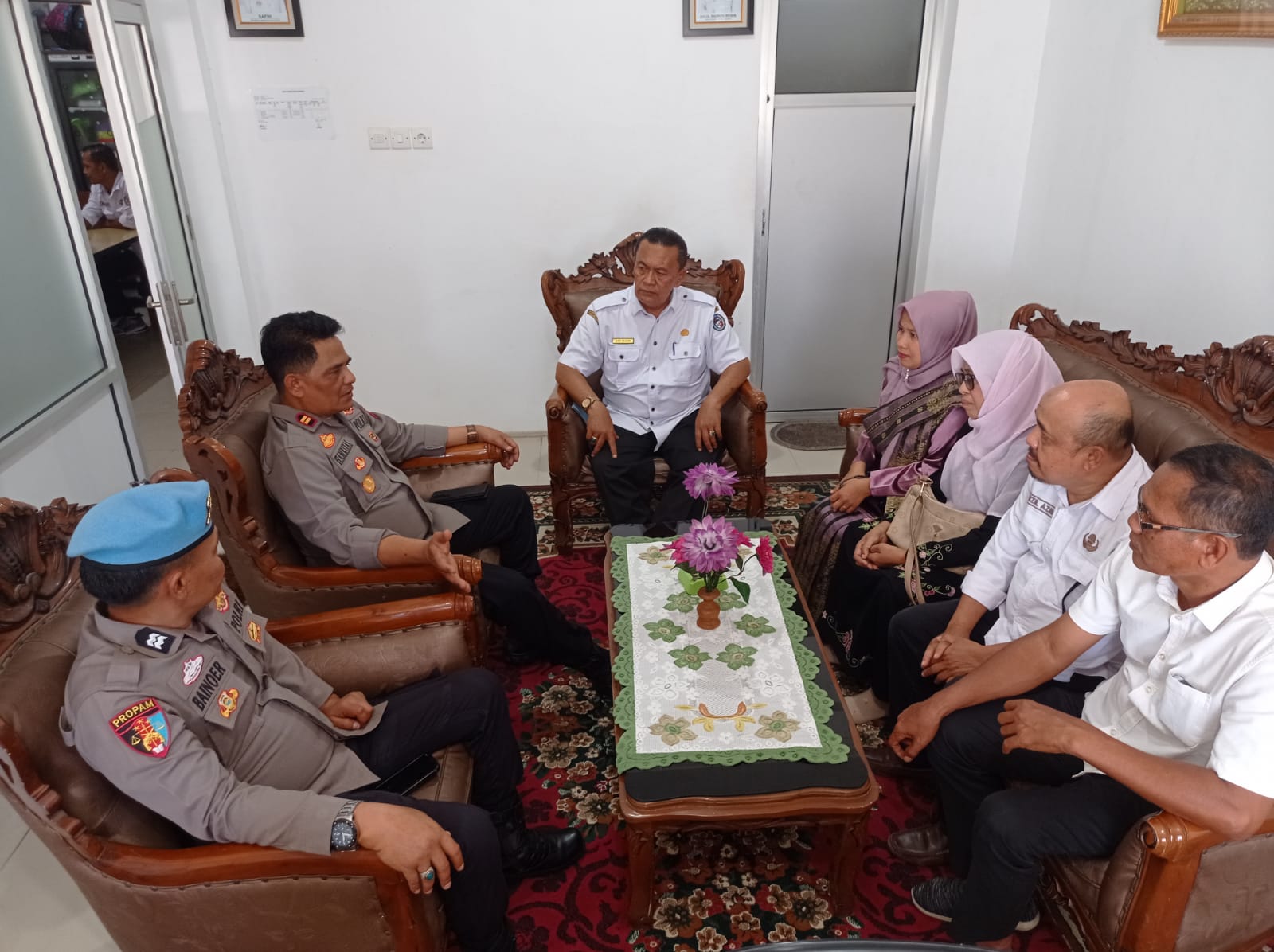 Kapolsek Guguk Intensifkan Safari Kamtibmas, Perkuat Sinergi dengan Pemerintah Nagari dan Tokoh Masyarakat