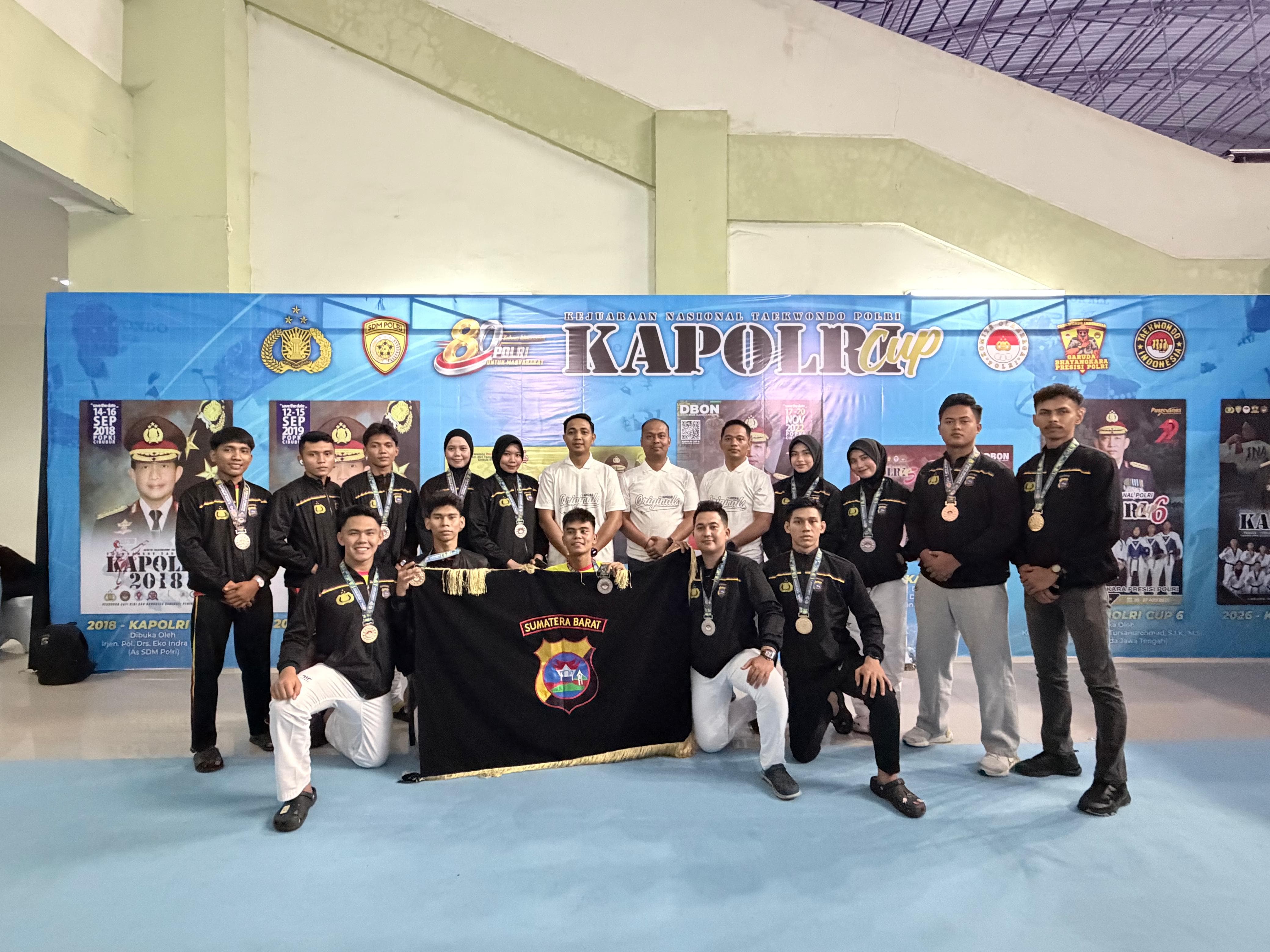 Kontingen Polda Sumbar Ukir Prestasi Gemilang di Kapolri Cup 2026, Boyong 16 Medali