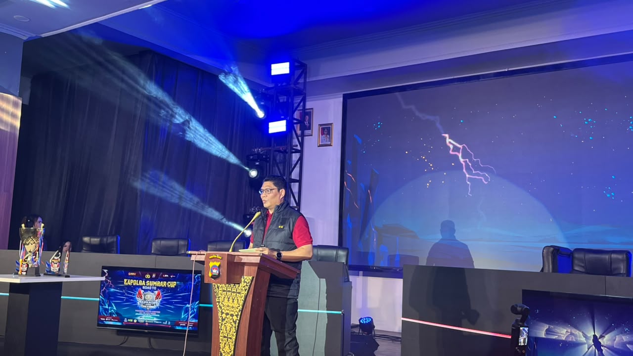 Kapolda Sumbar Buka Turnamen Esports Kapolda Sumbar Cup 2026, Jaring Bibit Atlet Muda Berbakat