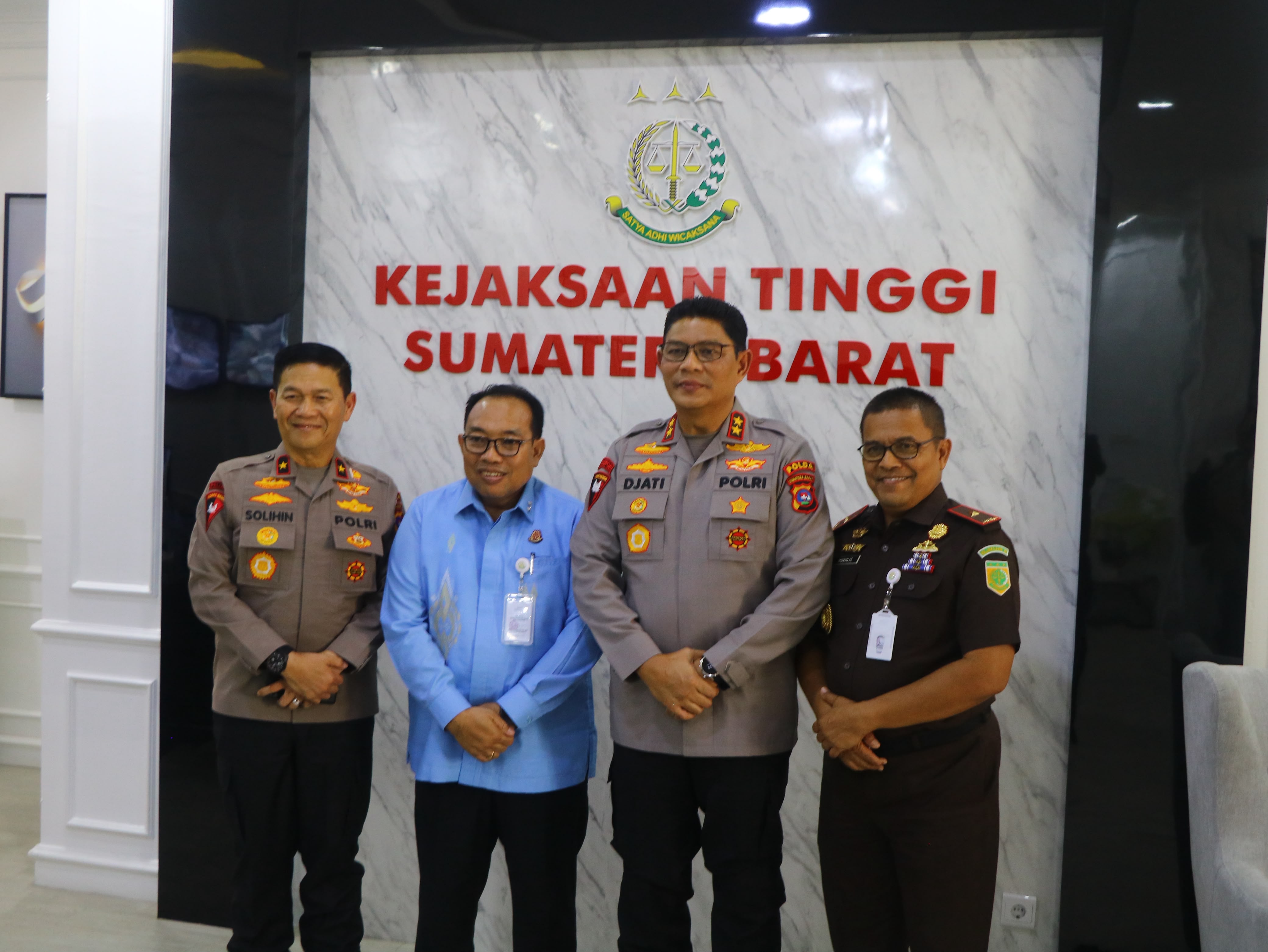 Polda Sumbar dan Kejati Sumbar Perkuat Kolaborasi dalam Penegakan Hukum