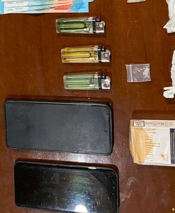 Polsek IV Nagari Ringkus Tiga Pelaku Penyalahgunaan Sabu di Sijunjung