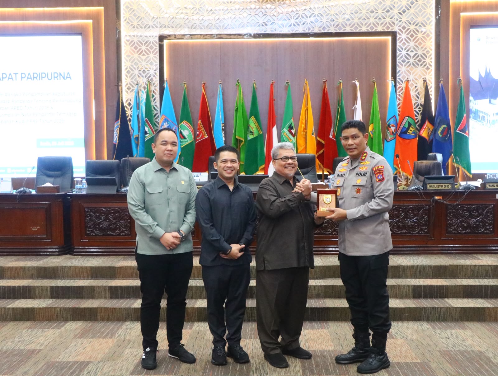Kapolda Sumbar Laksanakan Lawatan Kerja dan Silaturahmi ke Ketua DPRD Provinsi Sumbar