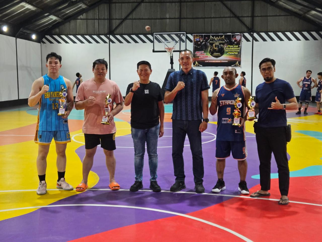 Wakapolda Tutup Laga Uji Coba Basket, Polda Sumbar Mantapkan Langkah Menuju Kapolda Cup Jambi