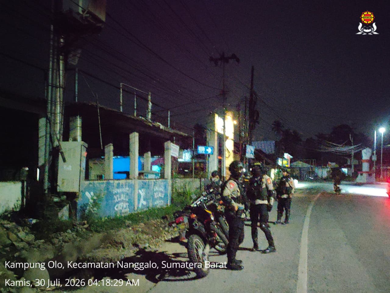 Ciptakan Rasa Aman, Satbrimob Polda Sumbar Gelar Patroli Dialogis Skala Besar di Tiga Wilayah