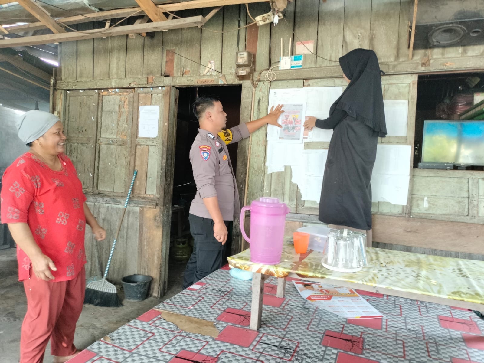 Bhabinkamtibmas Nagari Tanjung Betung Sosialisasi Ketahanan Pangan Kepada Warga Binaan