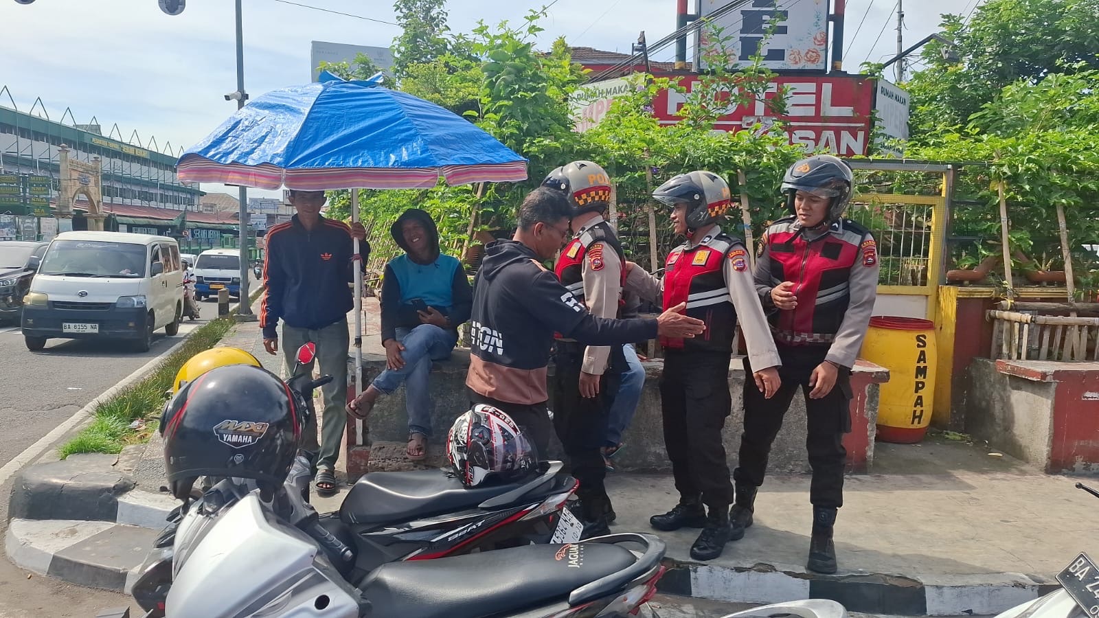 Sat Samapta Polres Padang Panjang Laksanakan Patroli Presisi, Wujudkan Situasi Kamtibmas Kondusif