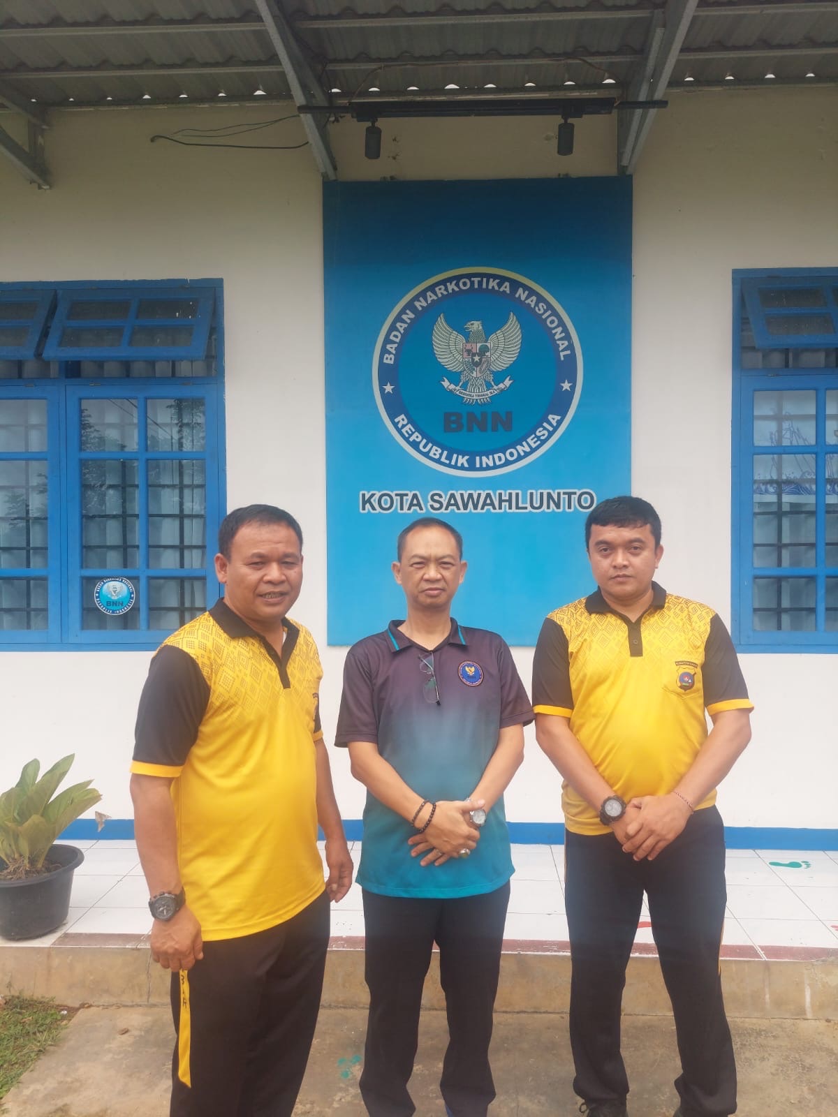 Perkuat Sinergi dan Cegah Peredaran Narkoba, Kapolsek Barangin Silaturahmi ke BNN Kota Sawahlunto
