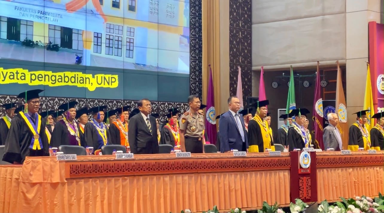 Kapolda Sumbar Tekankan Sinergi Polri dan Perguruan Tinggi pada Dies Natalis UNP ke-72