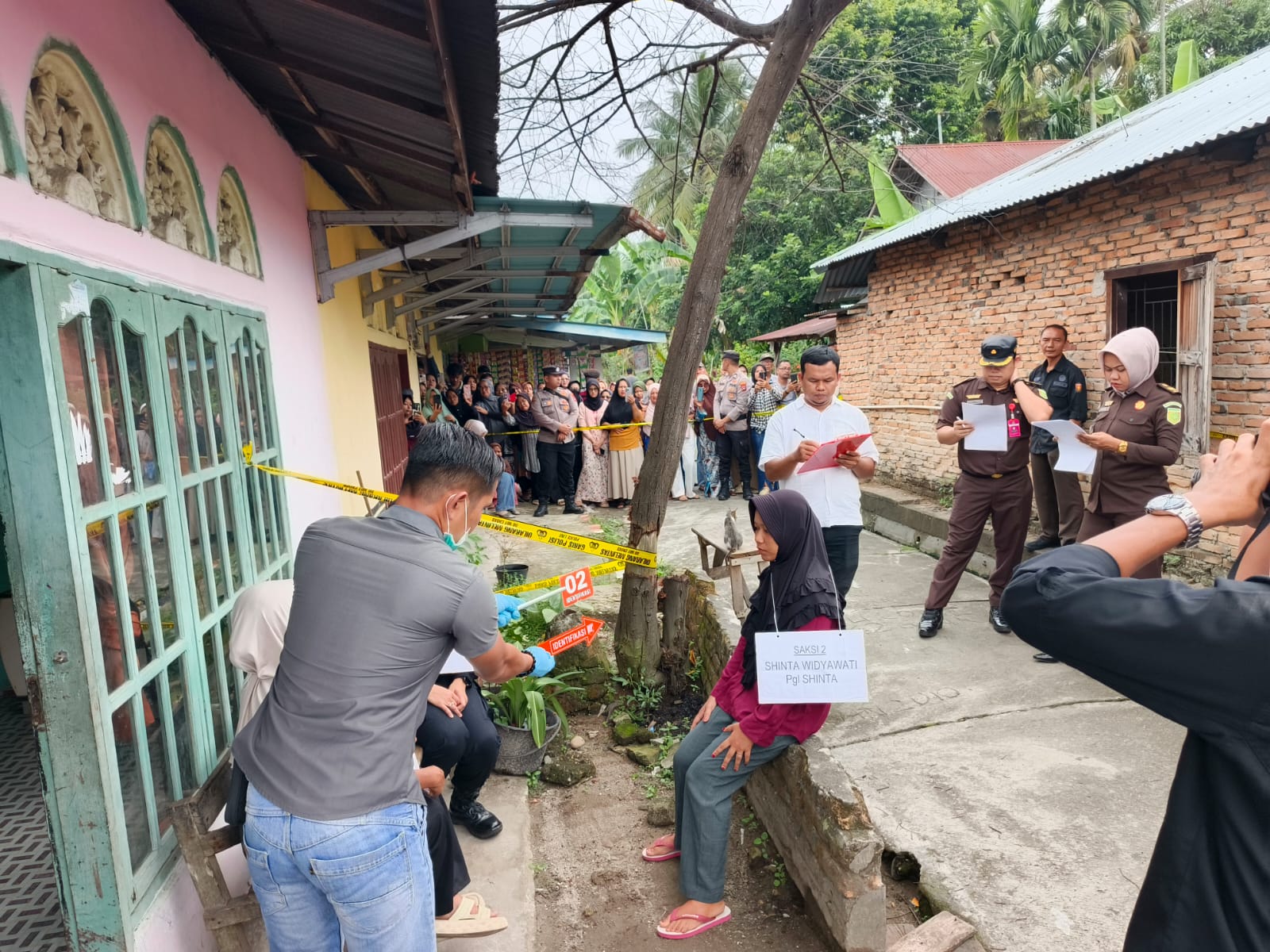 Polres Padang Pariaman Gelar Rekonstruksi Kasus Penganiayaan Berujung Maut, 27 Adegan Diperagakan