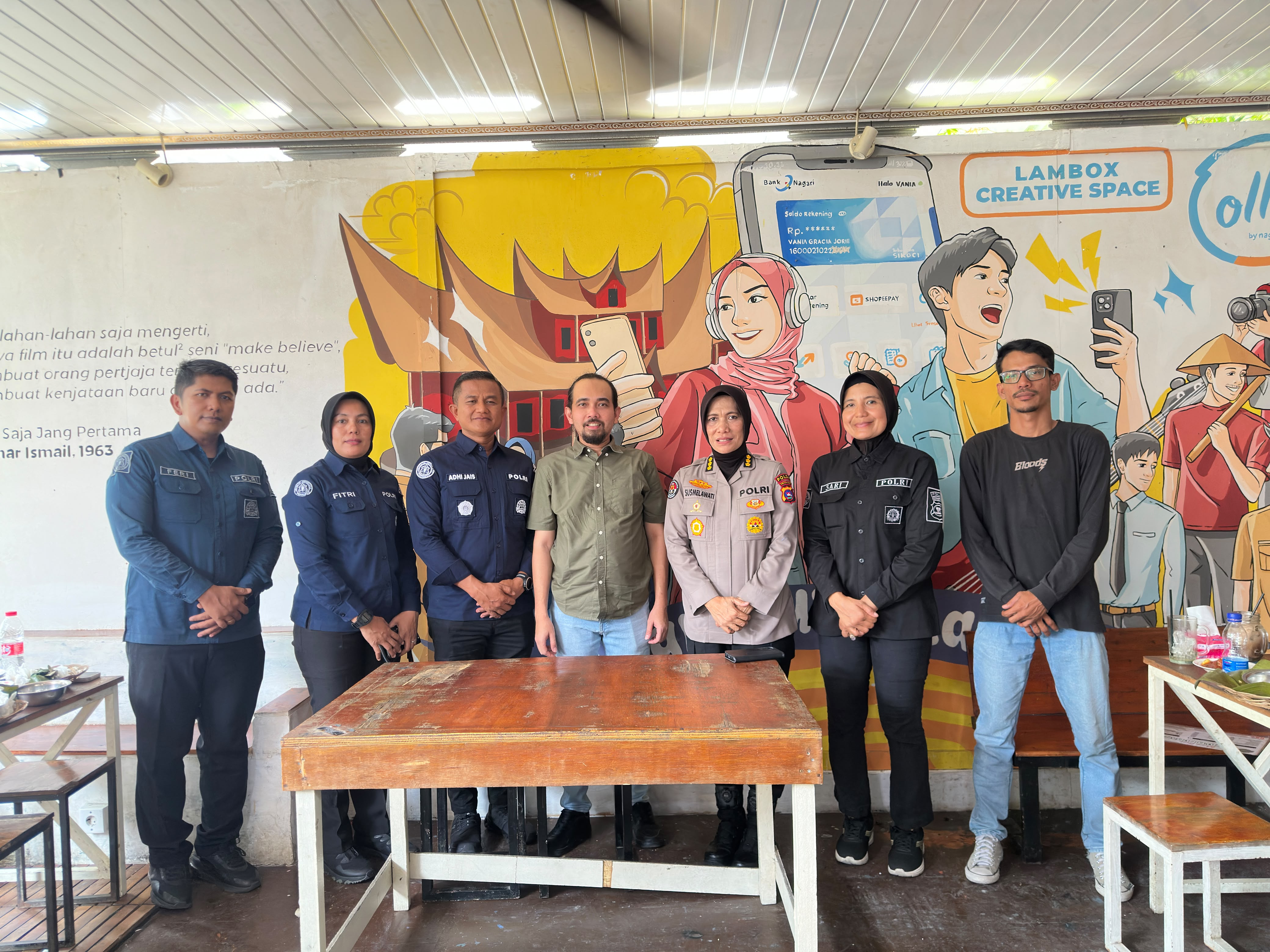 Bidhumas Polda Sumbar Perkuat Sinergi dengan Media Siber Langgam.id