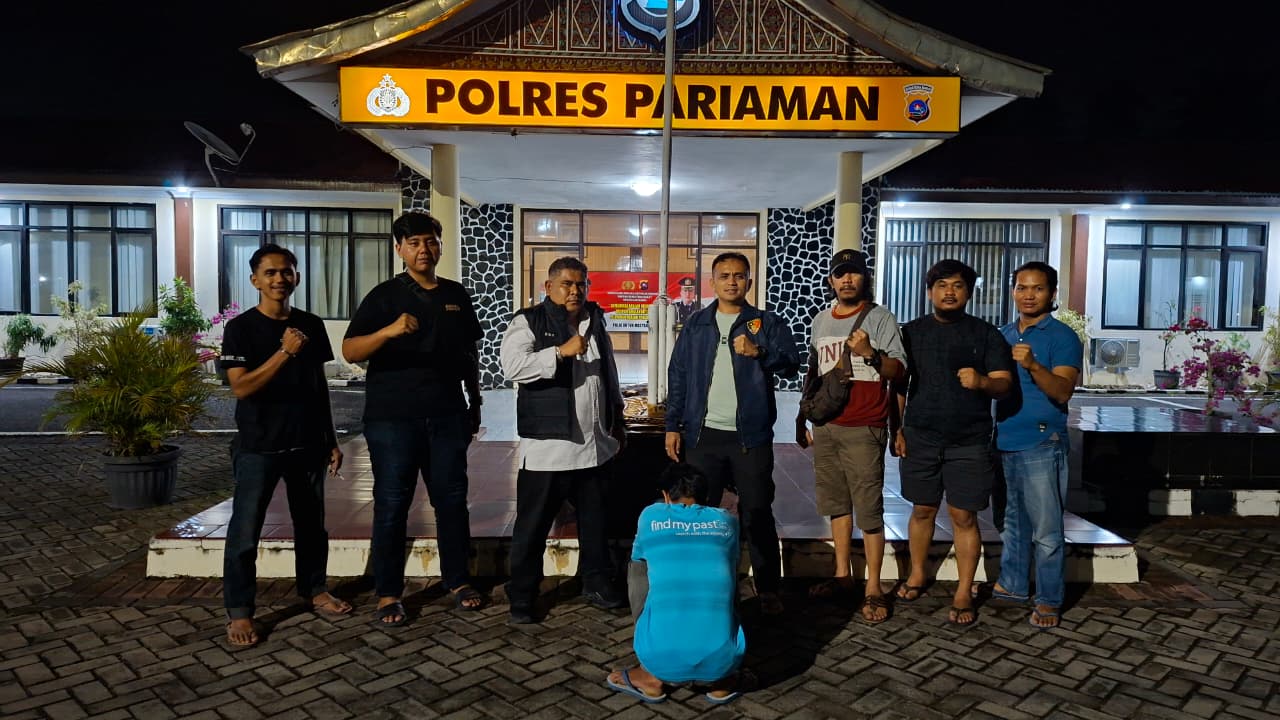 Satreskrim Polres Pariaman Tangkap Satu Orang Diduga Tersangka Pencurian dengan Pemberatan di Pariaman