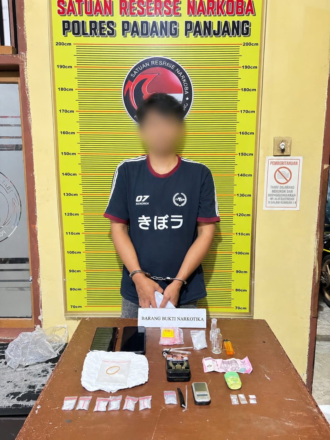 Satresnarkoba Polres Padang Panjang Ungkap Dua Kasus Narkotika, Dua Pelaku Diamankan