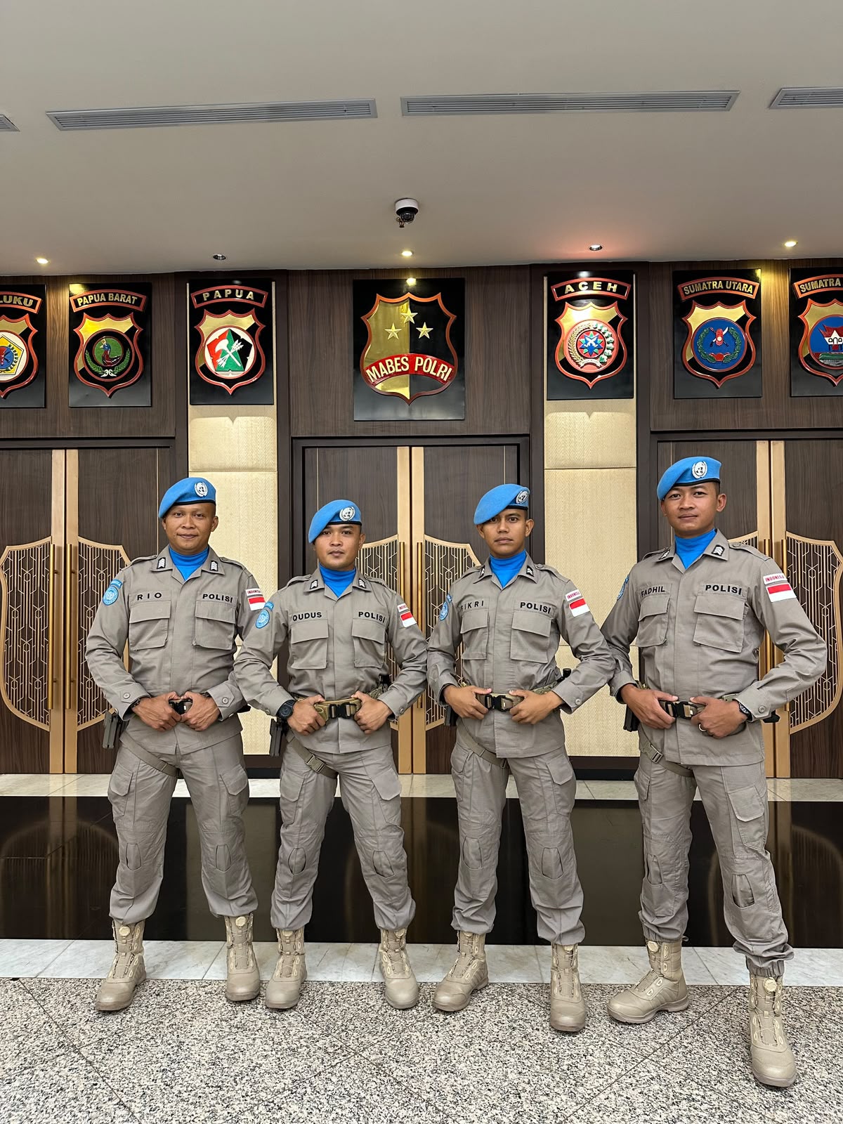 Empat Personel Polda Sumbar Siap Emban Misi Perdamaian PBB di Republik Afrika Tengah