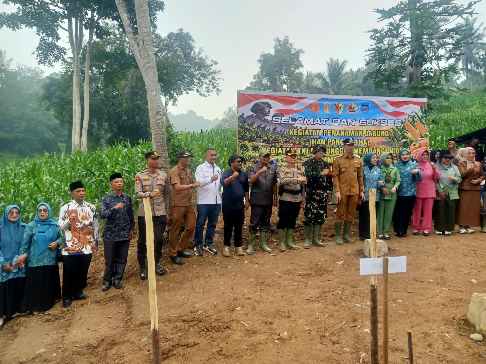 Wakapolres Sawahlunto Hadiri Pembukaan TMMD ke-130 Tahun 2026, Perkuat Sinergi TNI-Polri dan Pemerintah Daerah