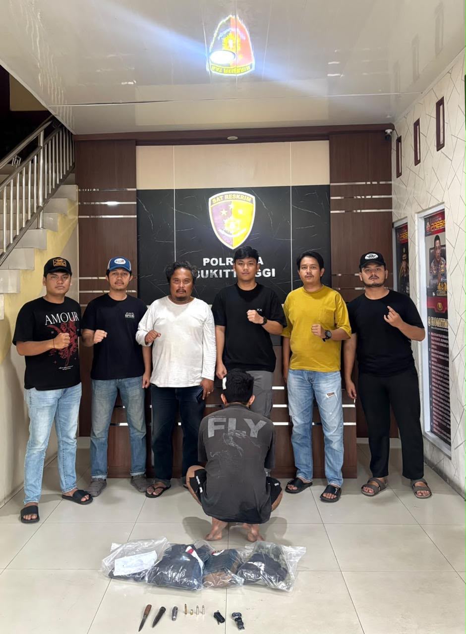 Polresta Bukittinggi Buru Tiga DPO Perampokan Minimarket di Agam, Satu Pelaku Babak Belur Dihakimi Massa