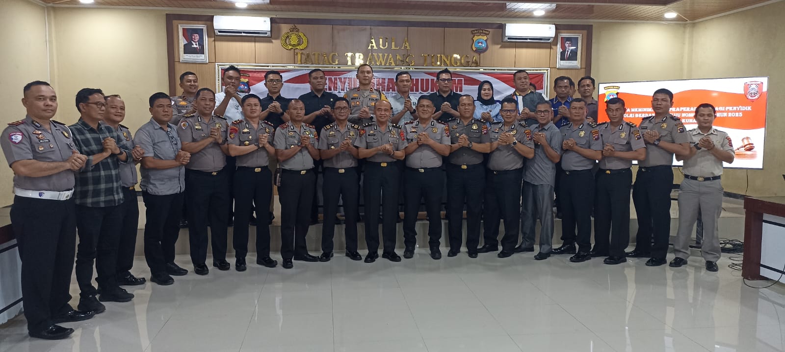 Bidkum Polda Sumbar Gelar Penyuluhan Hukum di Polres Agam dan Pasaman Barat, Perkuat Profesionalisme Penyidik Hadapi KUHAP Baru
