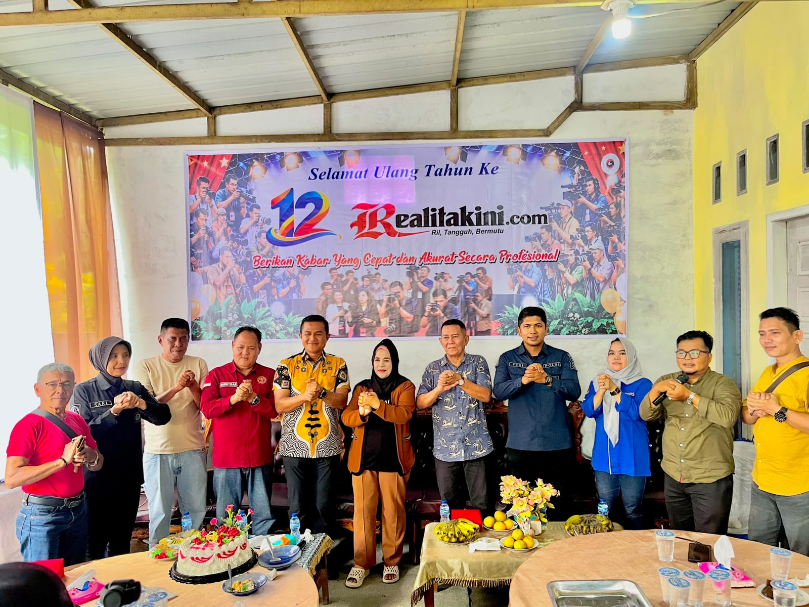 Kabidhumas Polda Sumbar Apresiasi Peran Media di HUT ke-12 Realitakini.com