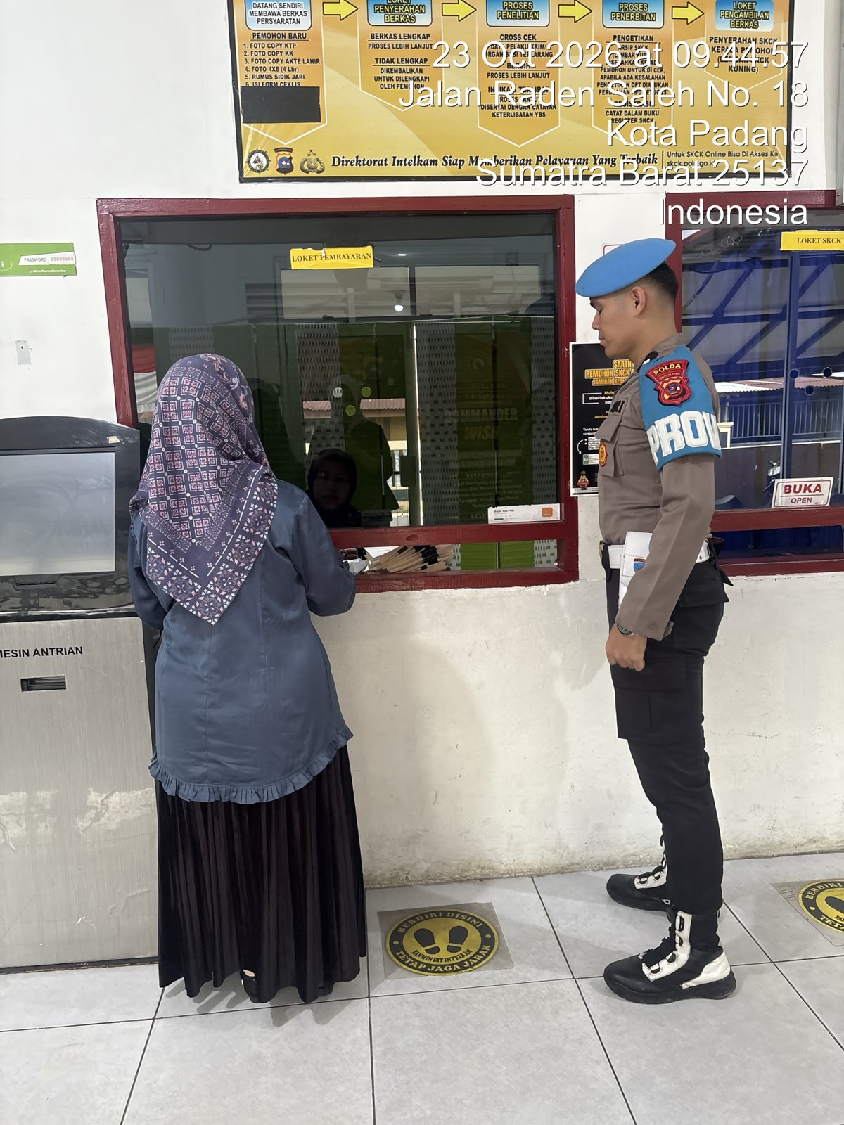 Cegah Pelayanan Menyimpang, Bidpropam Polda Sumbar Pantau Penerbitan SKCK