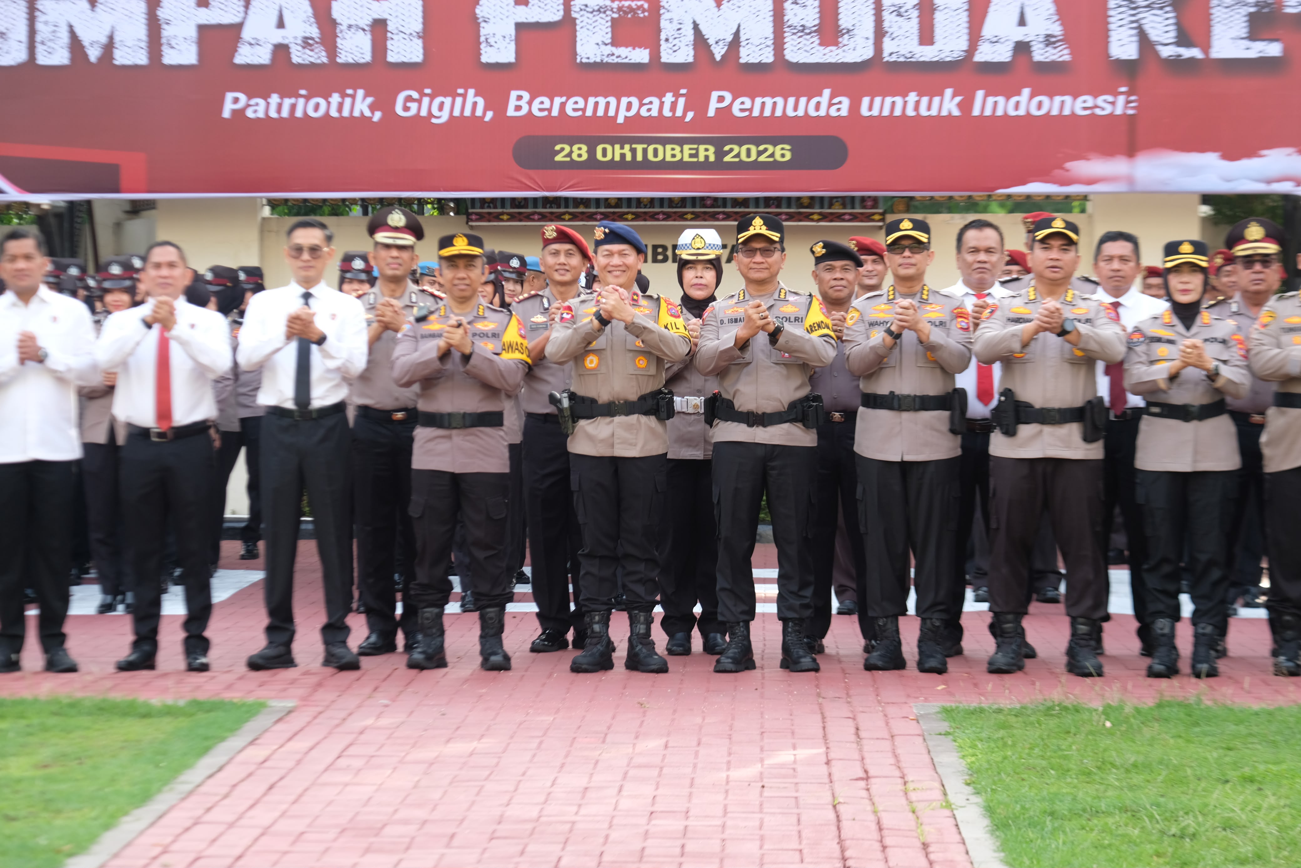 Wakapolda Sumbar Ajak Personel Teladani Jiwa Sumpah Pemuda, Perkuat Persatuan dan Pengabdian kepada Masyarakat