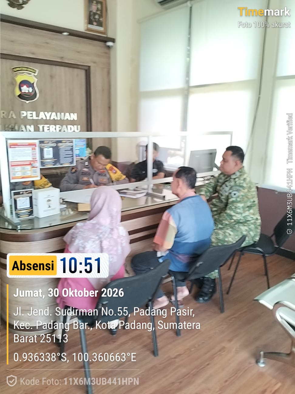 SPKT Polda Sumbar Kedepankan Pelayanan Humanis dalam Menerima Laporan dan Pengaduan Masyarakat