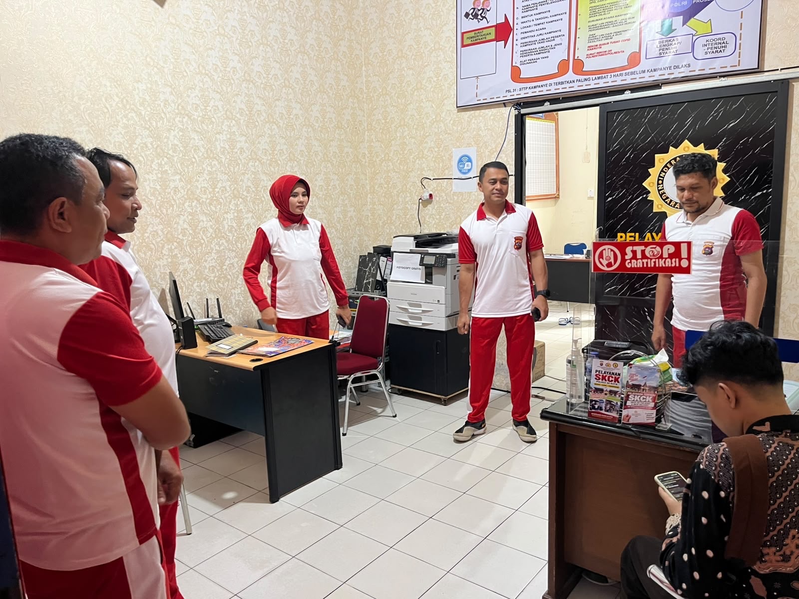 Kapolres 50 Kota Cek Langsung Ruang Pelayanan Publik, Pastikan Pelayanan Berjalan Optimal