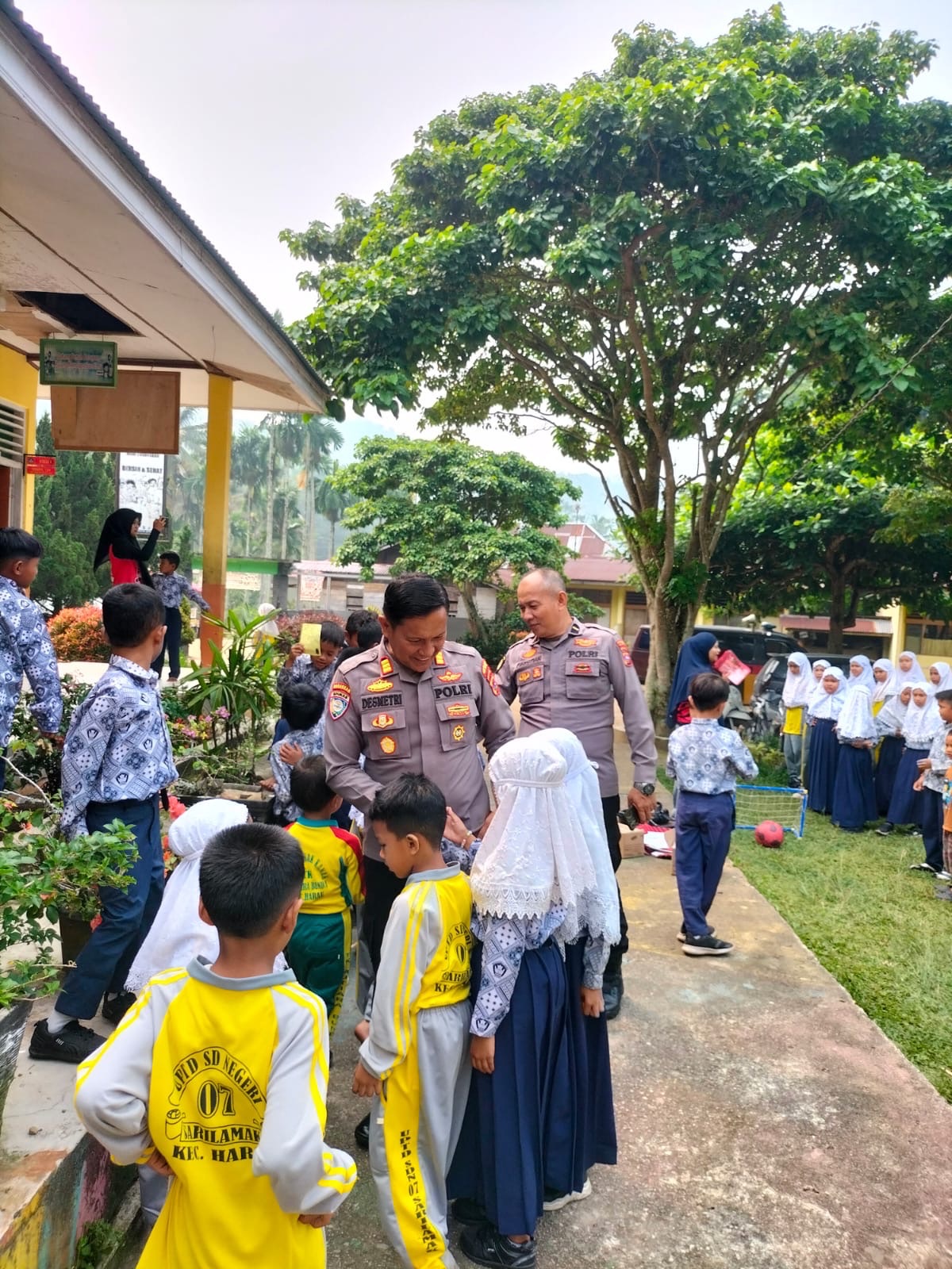 Sat Binmas Polres 50 Kota Edukasi Siswa SD tentang Bahaya Bullying, Wujudkan Lingkungan Sekolah Ramah Anak