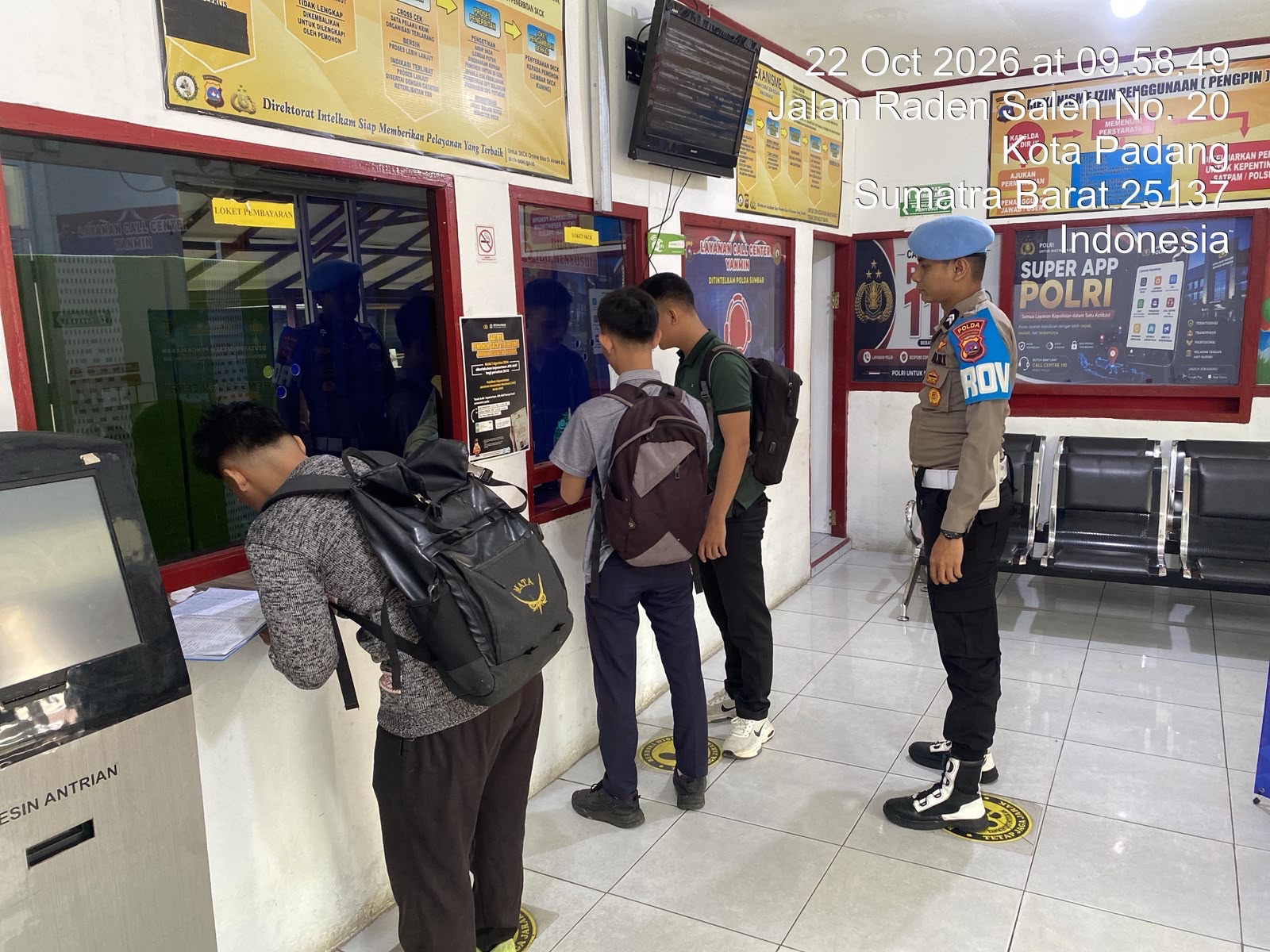 Propam Polda Sumbar Awasi Pelayanan SIM dan Tilang, Pastikan Sesuai SOP